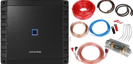 Alpine S2-A36F S-Series Class-D 4-Channel Car Amplifier + 0 Gauge Amp Kit