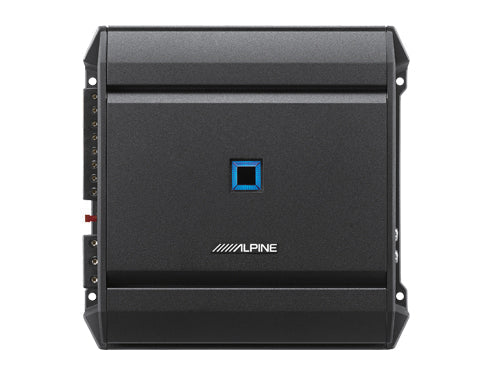 Alpine S2-A36F Compact 4-Channel Amplifier with 4 x 6.5" Car Speakers & Amp Kit