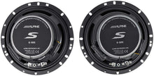 Load image into Gallery viewer, 2 Alpine S-S65 Car Speaker 480W Max (160W RMS) 6.5" Type-S 2-Way Coaxial Car Speakers