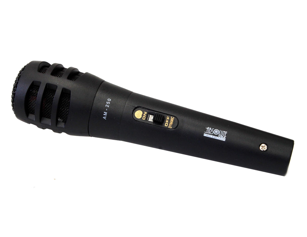 2 Pack MR DJ AM250 Karaoke Dynamic Vocal Wired Microphone