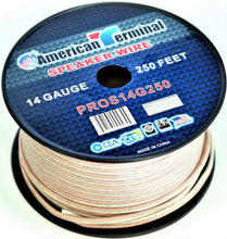 Charger l&#39;image dans la galerie, 2 American Terminal PROS14250 14 Gauge Speaker Wire&lt;br/&gt; 250&#39; 14 Gauge PRO PA DJ Car Home Marine Audio Speaker Wire Cable Spool