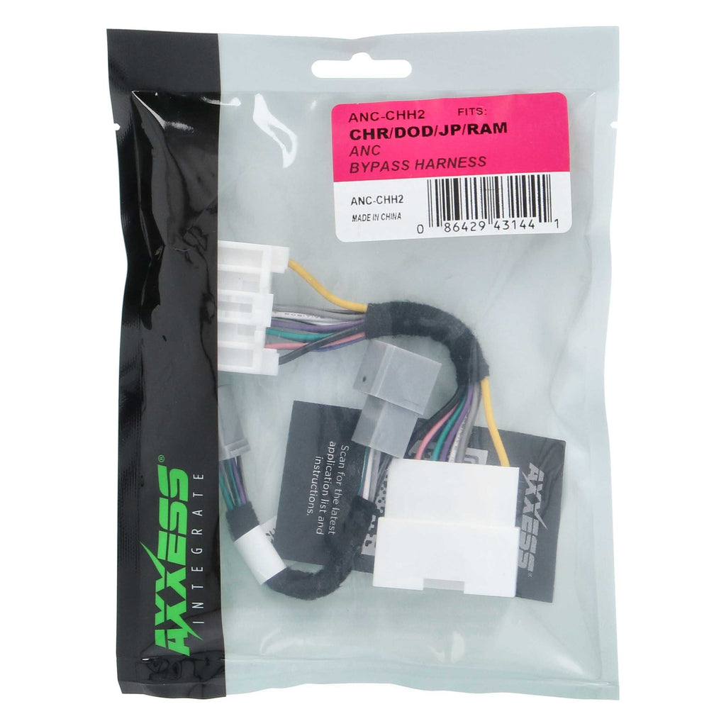 AXXESS ANC-CHH2 LOC T-HARNESS FOR BY-PASSING THE FACTORY MIC -Chrysler-Dodge-Jeep-Ram 2019-2023