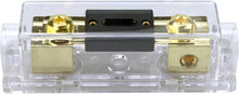 Charger l'image dans la galerie, Absolute ANH-3 0/2/4 Gauge AWG in-Line ANL Fuse Holder + 2 120 Amp Fuse