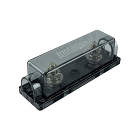Install Bay ANLFH ANL Fuse Holder Nickel Plated 5/16th Stud Size - Each