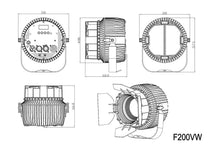 Load image into Gallery viewer, Antari F200VW Variable White Fresnel with Manual Zoom - Black