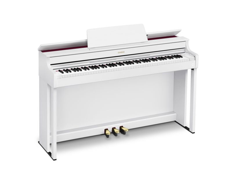 Casio AP300WE Celviano Digital Piano, Matte White