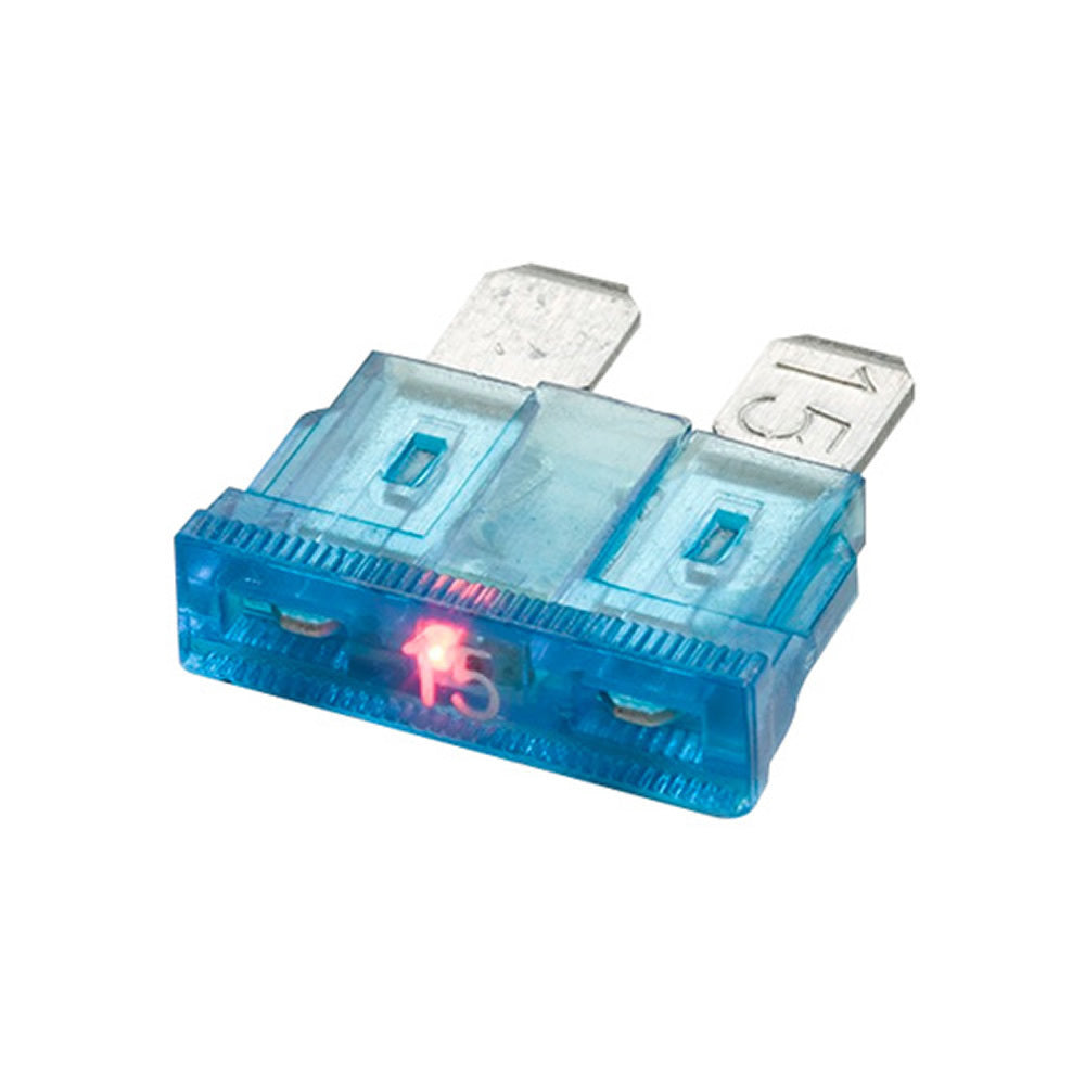 Install Bay APR-I-15A Regular Auto Blade Fuse With Indicating LED - 15 Amp