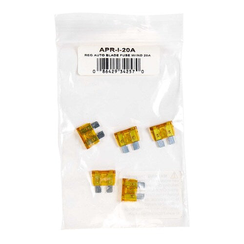 Install Bay APR-I-20A Regular Auto Blade Fuse With Indicating LED - 20 Amp