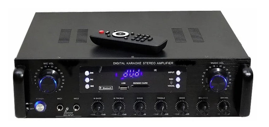 MR DJ AS305 Hybrid Amplifier Built-in Bluetooth USB/SD Card Reader AM/FM Tuner