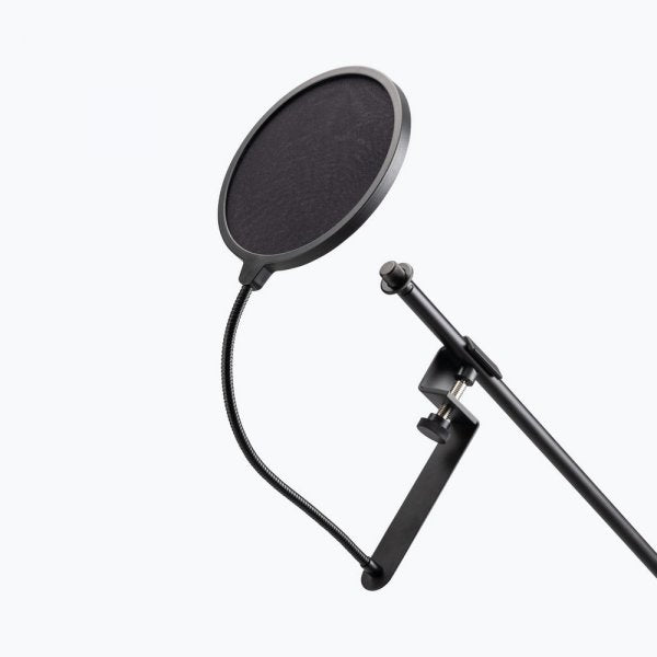On-Stage ASVS6-GB Pop Blocker with Clamp and Gooseneck