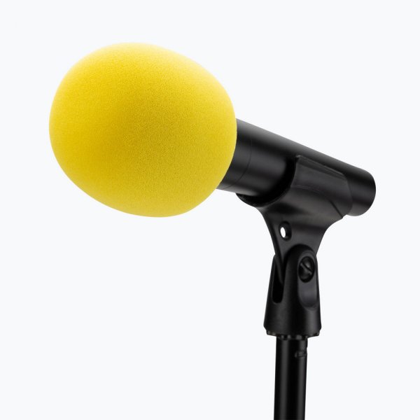 On-Stage ASWS58-Y Foam Windscreen for Dynamic Microphones