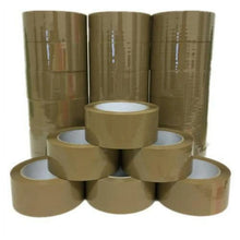 Load image into Gallery viewer, 5 XP Audio 120 Rolls Brown Packing Tape 3&quot; x 110 Yards Strong Heavy Duty Sealing Adhesive Tapes for Moving Packaging Shipping Office and Storage