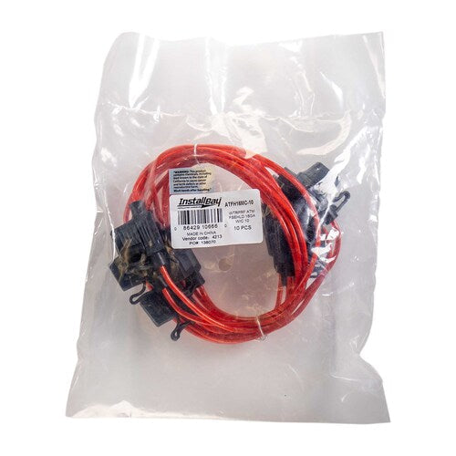 Install Bay ATFH16MC-10 ATM Fuse Holder With Cover 16 Gauge - Package of 10