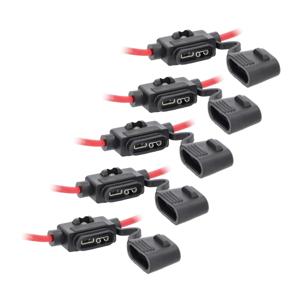 Install Bay ATFHIL12-5 12Ga ATC Fuse Holder w/LED, 5 pcs