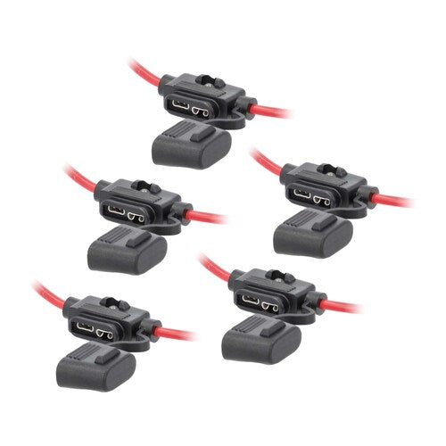 Install Bay ATFHIL12-5 12Ga ATC Fuse Holder w/LED, 5 pcs