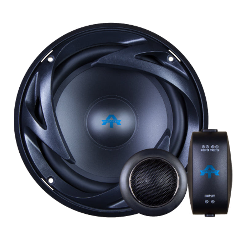 AUTOTEK ATS65C 600W Peak (300W RMS) 6.5" ATS Series 2-Way Component Speaker System