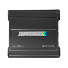 Charger l&#39;image dans la galerie, AUTOTEK MM1020.4 1000W Max (500W RMS) 4-Channel Class A/B Amplifier w/ Remote Level Control