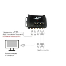 Charger l'image dans la galerie, AVE AV-14 Video Booster 1 In - 4 Out Amplifie Splitter Video Signal