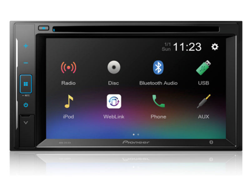 Pioneer DMH-241EX  Touchscreen Digital Media Receiver with Bluetooth + Backup Camera