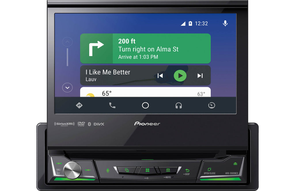 Pioneer AVH-3500NEX DVD Receiver Bluetooth & License Plate Backup Camera