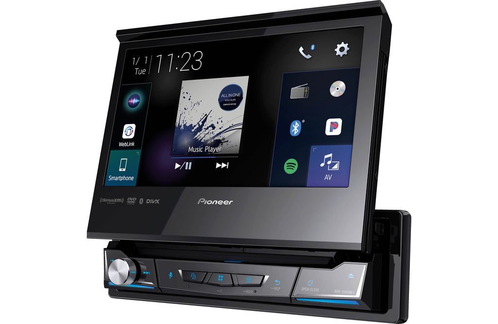 Pioneer AVH-3500NEX DVD Receiver w/SiriusXM Tuner & License Plate Backup Camera