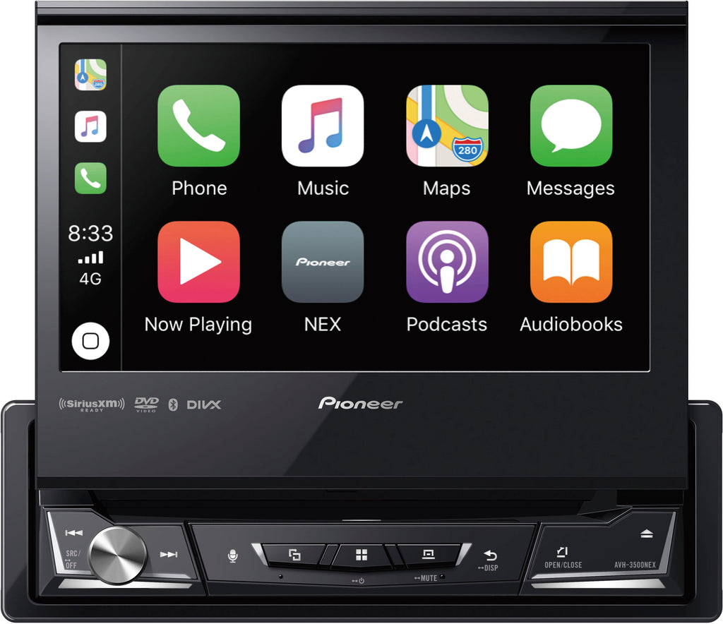Pioneer Single DIN Apple CarPlay 7" CD/DVD Receiver Compatible For 2004-2007 Nissan Titan