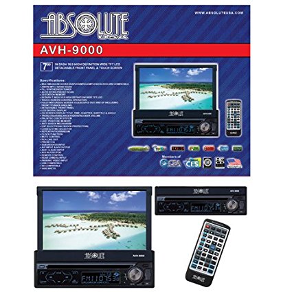 Absolute AVH-9000 7-Inch In-Dash W/ 2 Pairs Of Pioneer TS-G6820S 6x8 & TW600