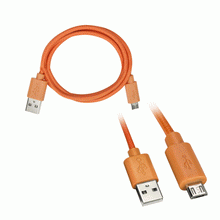 Charger l'image dans la galerie, Axxess AXMROB-OR Replacement Micro B Cable - Orange - 3 feet