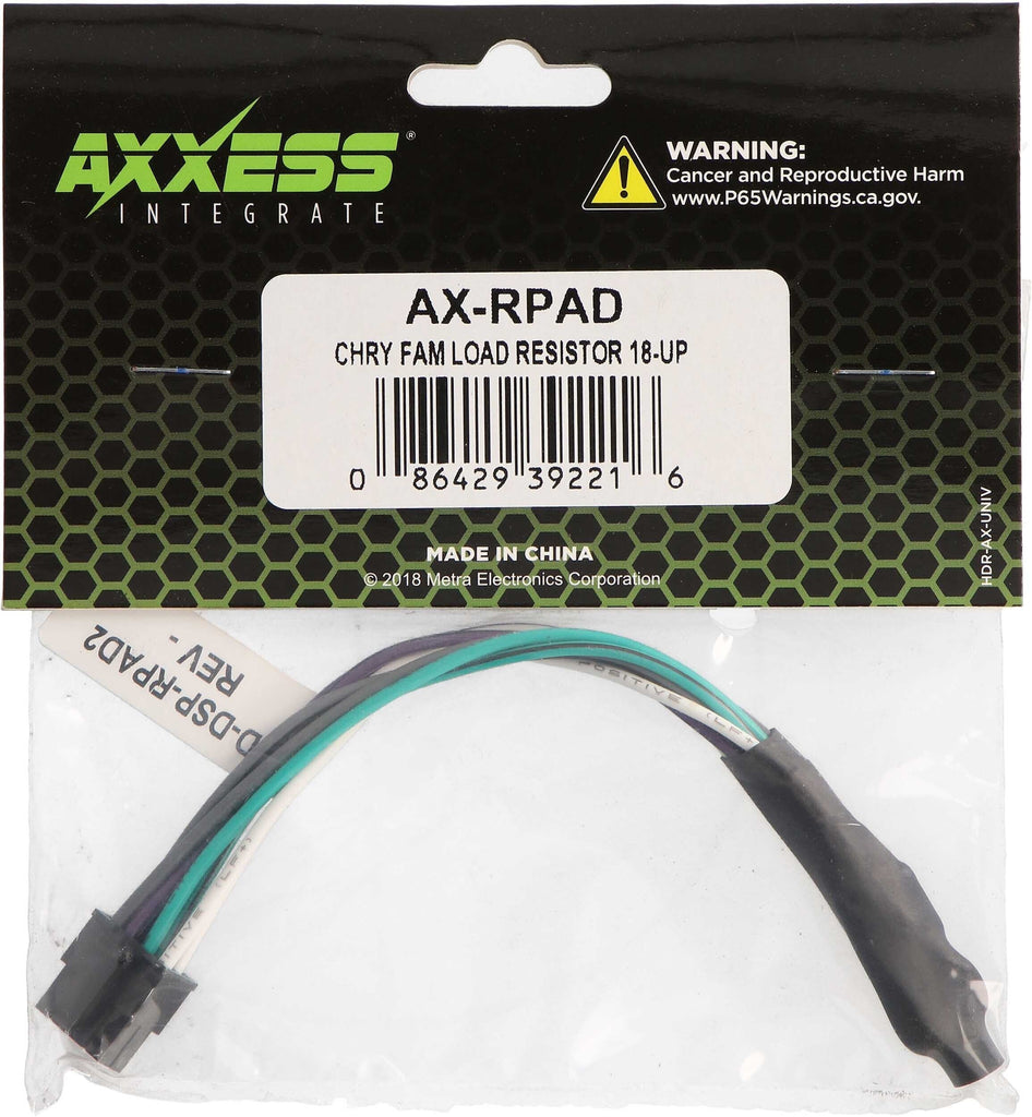Axxess AX-RPAD Load Resistor Chrysler 2013-2017