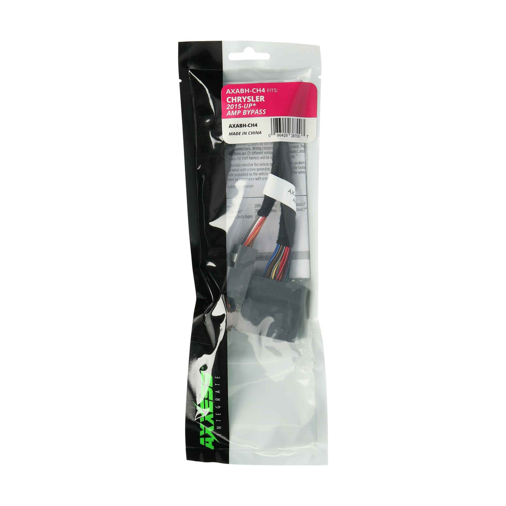 Axxess AXABH-CH4 Amp Bypass Harness - Fits Select Chrysler Models 2014-UP
