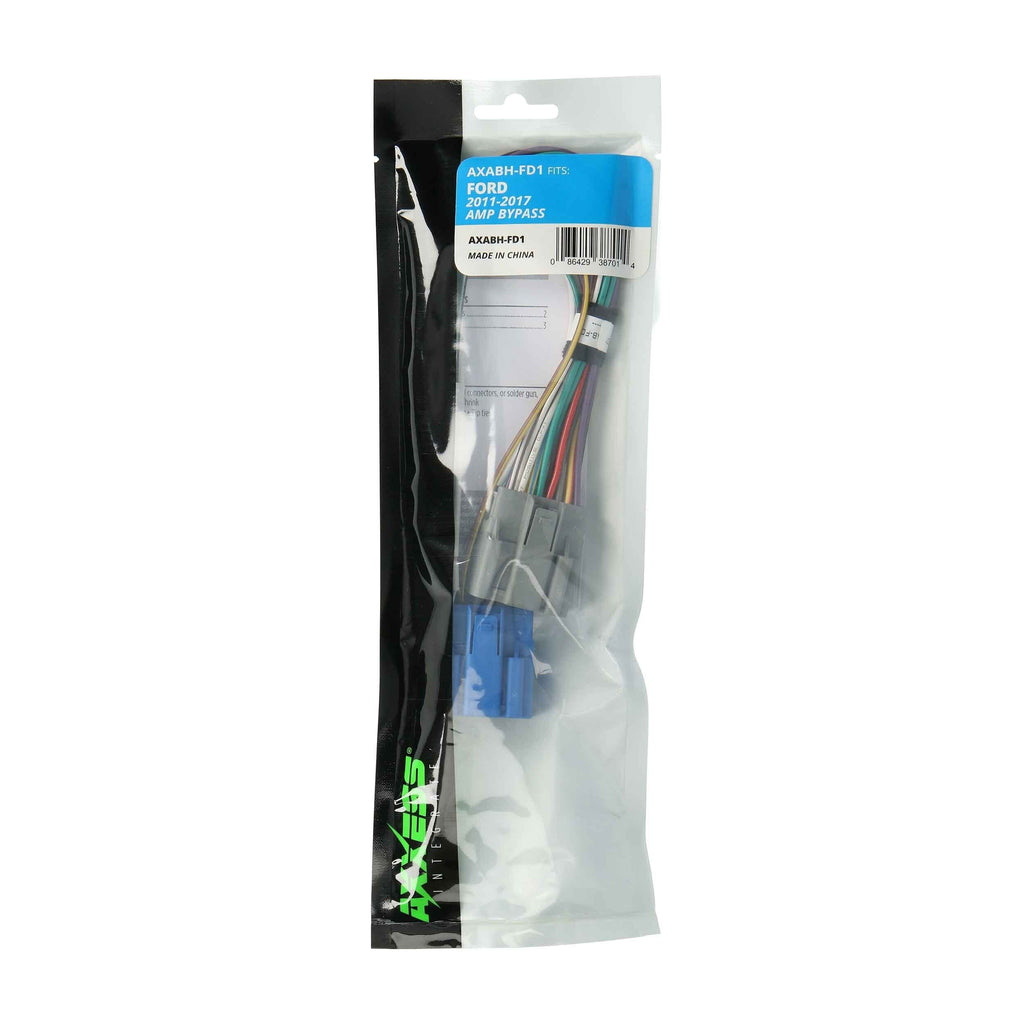 Axxess AXABH-FD1 Amp Bypass Harness - Fits Select Ford Models 2011-2020* (Sony® amplified)