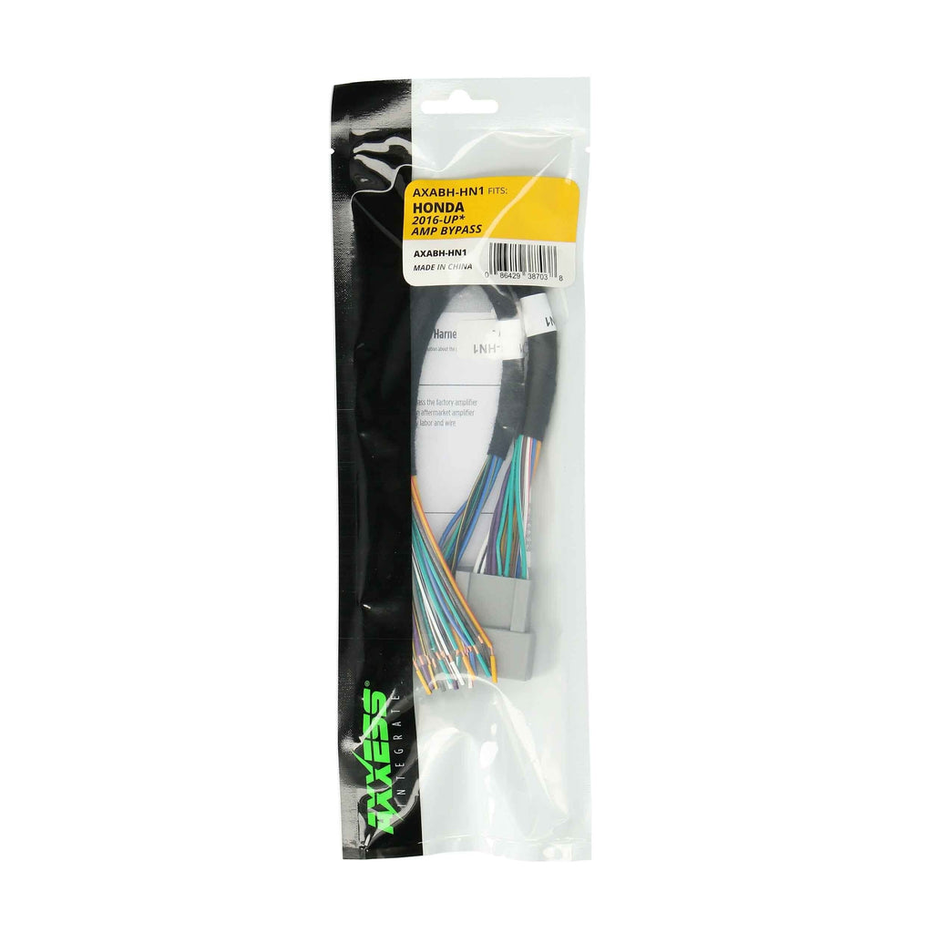 Axxess AXABH-HN1 Amp Bypass Harness - Fits Select Honda Models 2008-2017