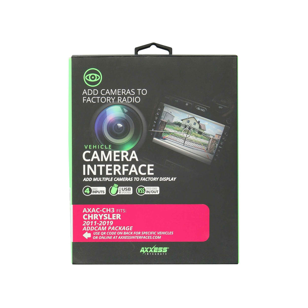 Axxess AXAC-CH3 Add-On Multiple CAN Activated Cameras CHRYSLER 2011-2018