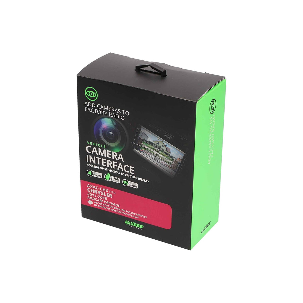 Axxess AXAC-CH3 Add-On Multiple CAN Activated Cameras CHRYSLER 2011-2018