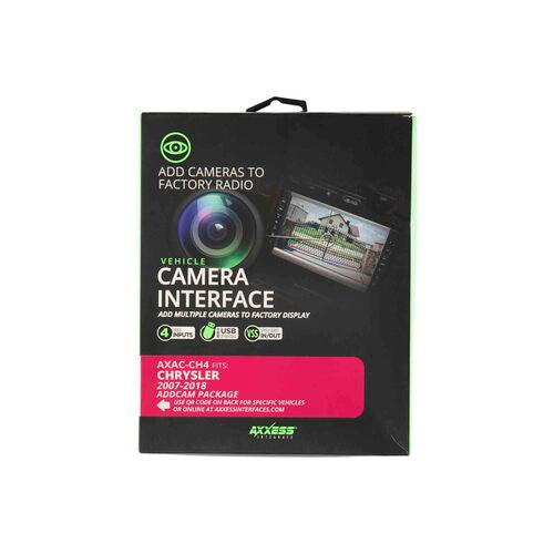 Axxess AXAC-CH4 Add-On Multiple CAN Activated Cameras CHRYSLER 2010-2017