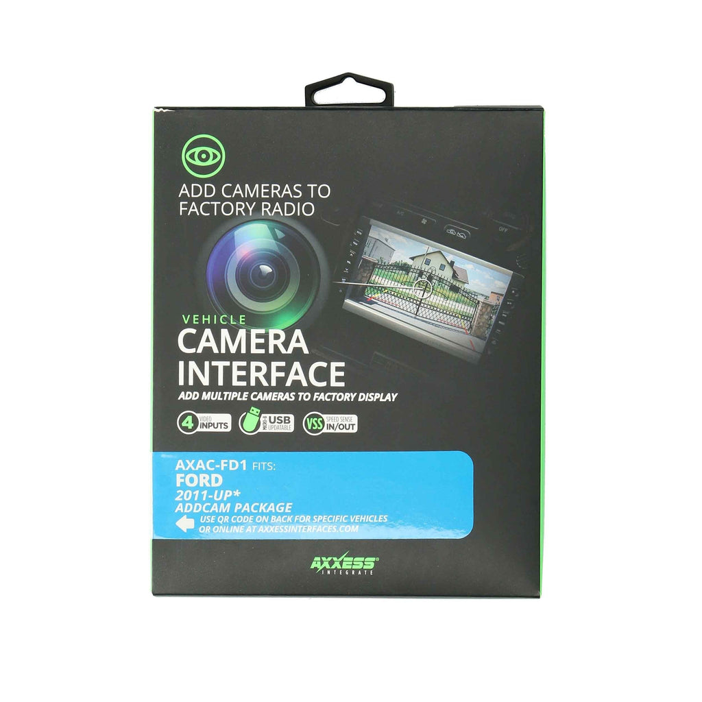 Axxess AXAC-FD1 Camera Data Interface with Pre-Wired Harness - Fits Select Ford Models 2011-2023
