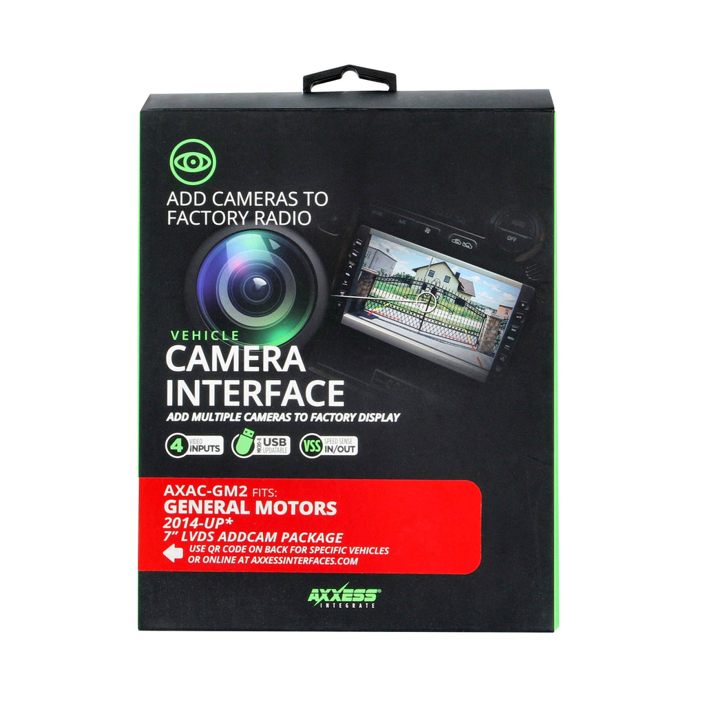 Axxess AXAC-GM2 Camera Data Intfc w/Pre-Wired Harness - Fits Select GM 14-20