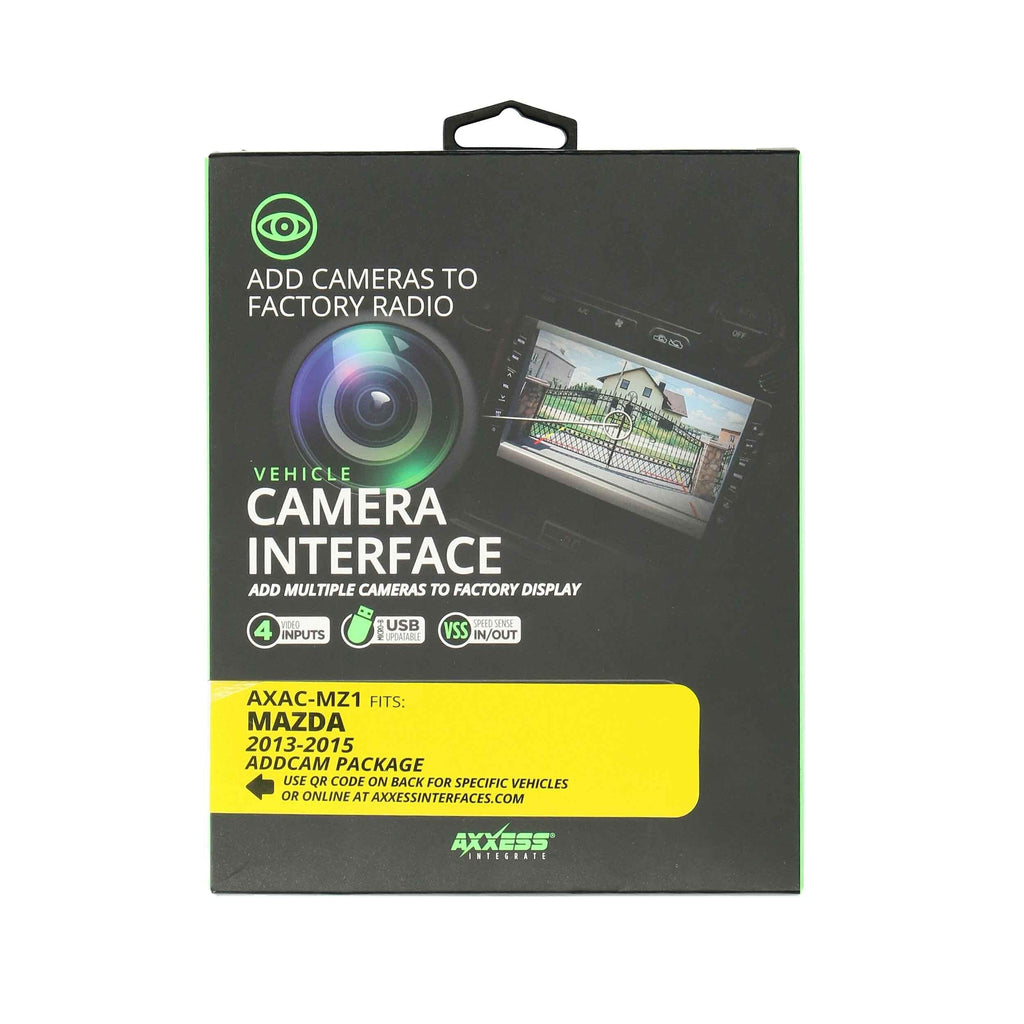 Axxess AXAC-MZ1 Mazda Add-On Multiple CAN Activated Cameras 2007-2015