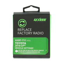 Load image into Gallery viewer, Axxess AXBT-TY1 Toyota Camry (without amplifier) 2018-up