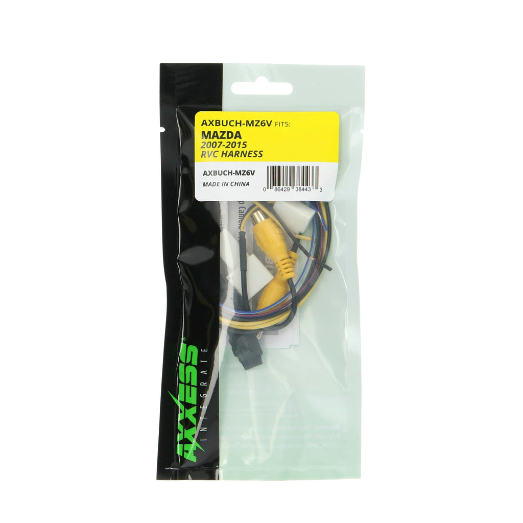 Axxess AXBUCH-MZ6V Camera Retention/Add-on Harness Fits Select Mazda 2007-2015