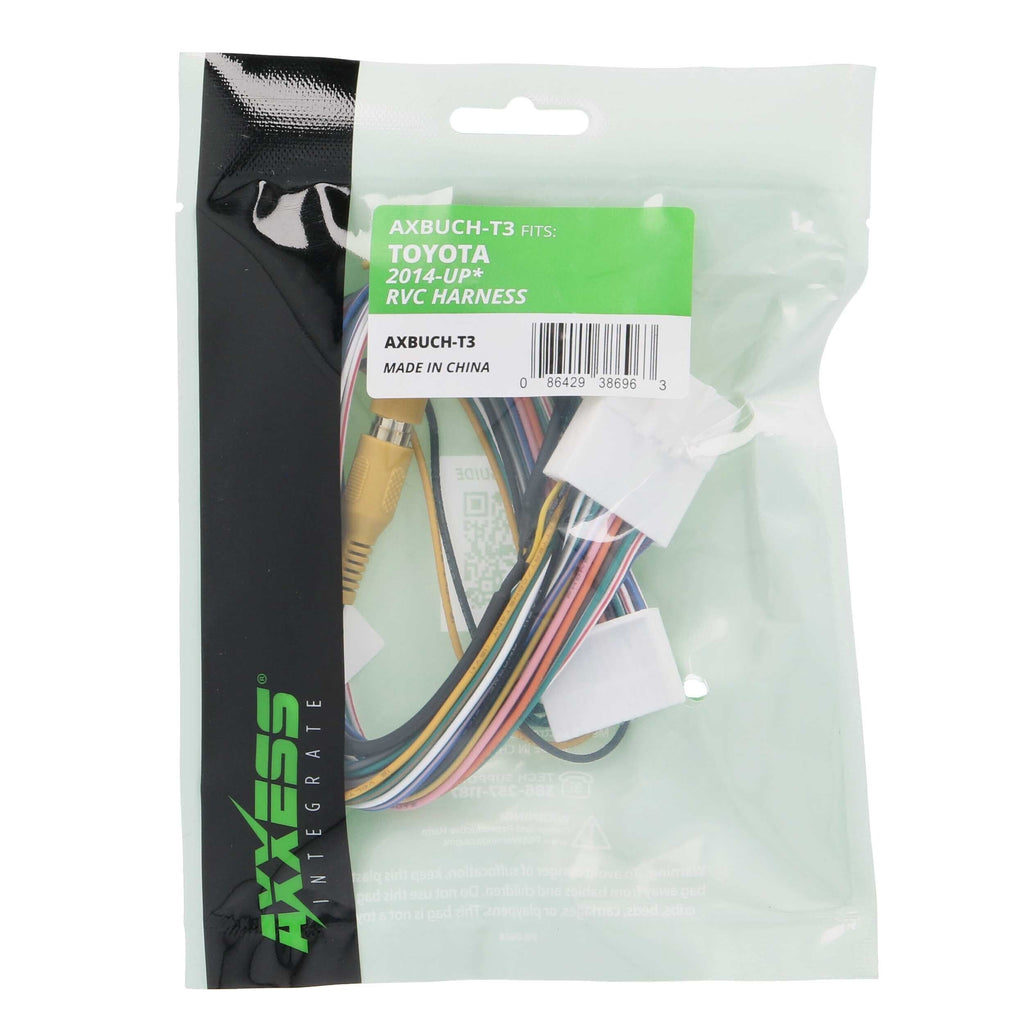 Axxess AXBUCH-T3 Camera Retention/Add-on Harness Fits Toyota 2012-2019