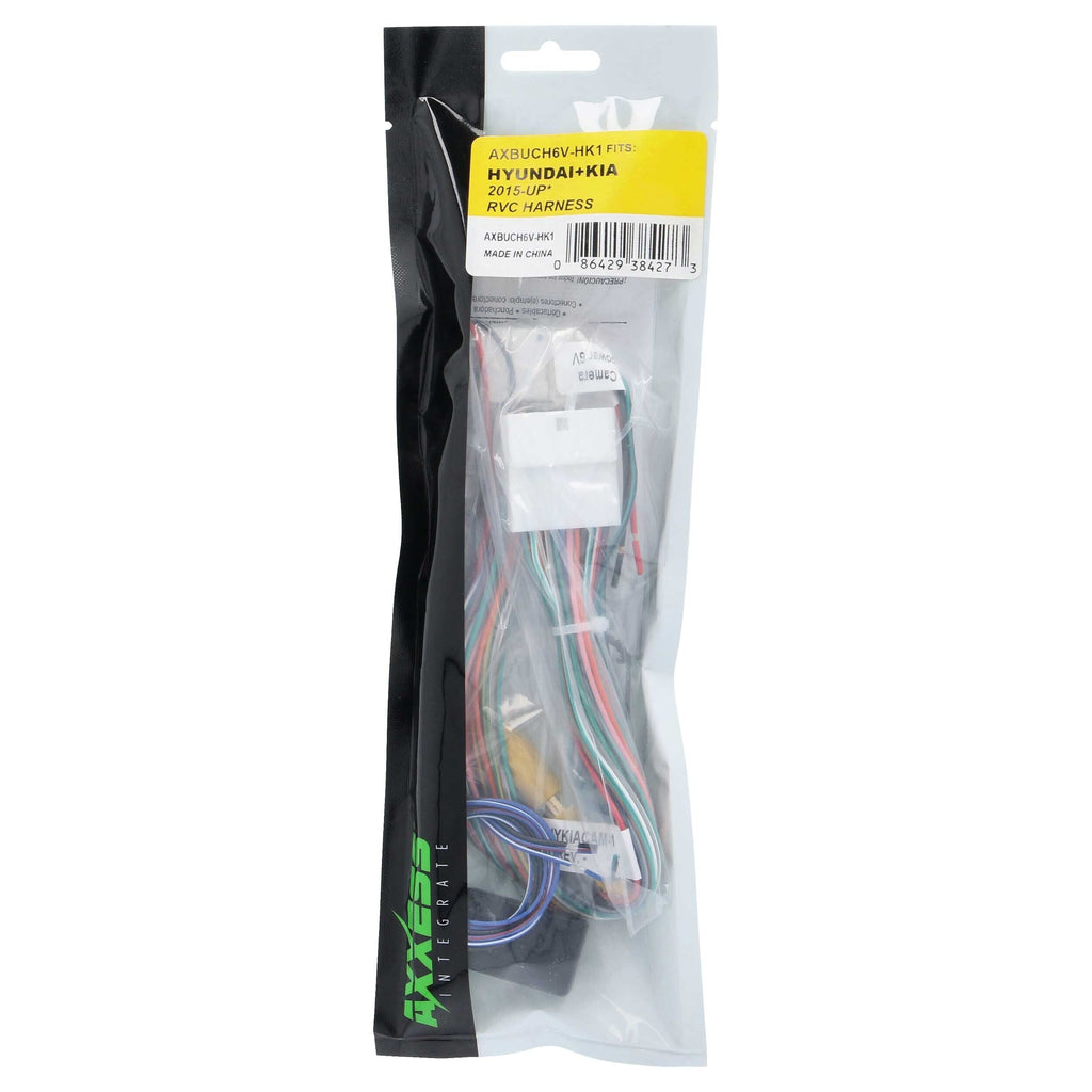 Axxess AXBUCH6V-HK1 Hyundai Kia (with NAV)-Backup Cam Retain-Add-On W/6V Converter