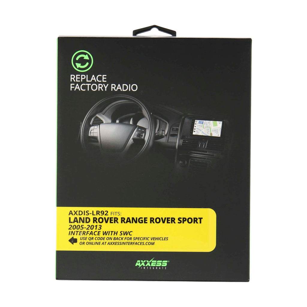 Axxess AXDIS-LR92 Radio Replacement Data Intfc SWC Fits Select LandRover 04-09