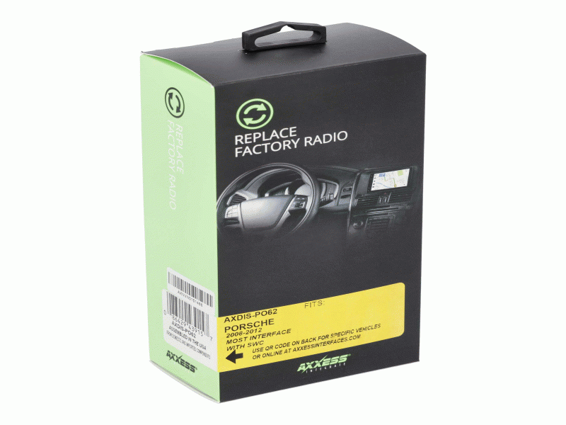 Metra AXDIS-PO62 Compatible Porsche 2009-2012 MOST25 Radio Replacement INTFC w/SWC