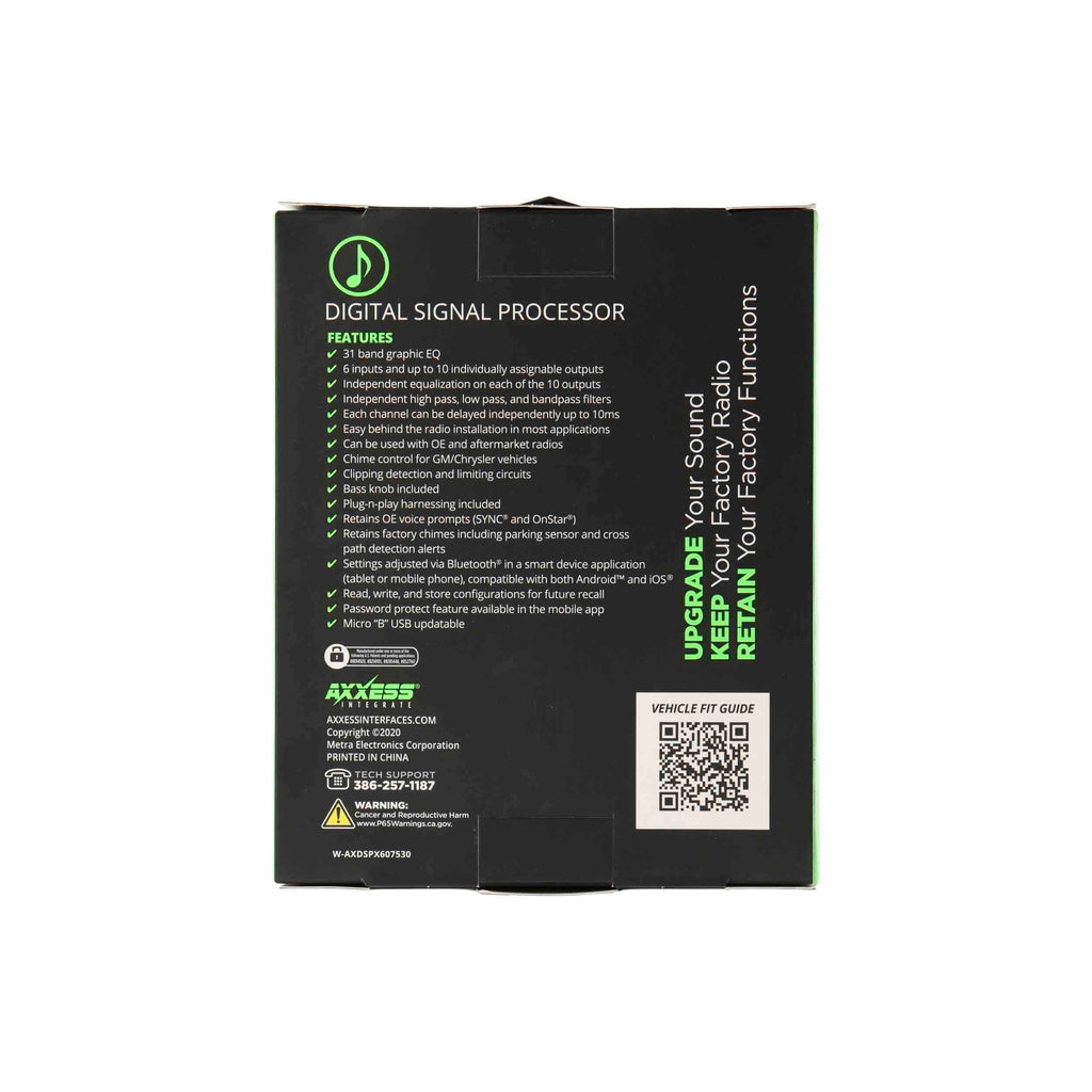 Axxess AXDSPX-CH3 DSP Data Interface with Pre-wired Harness Fits Select Chrysler Models 2011-2020