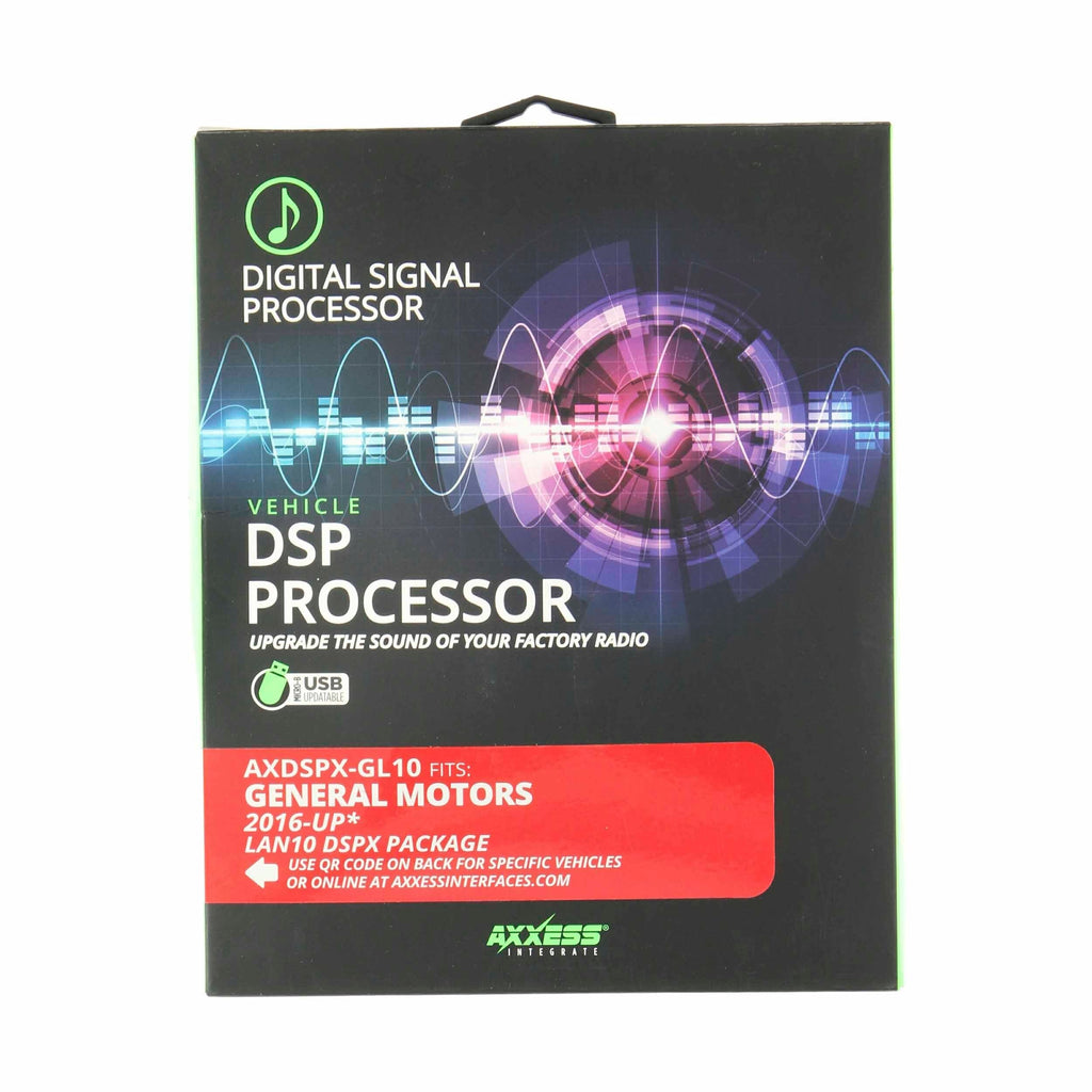 Axxess AXDSPX-GL10 DSP Data Interface with Pre-wired Harness - Fits Select GM Models 2016-2019