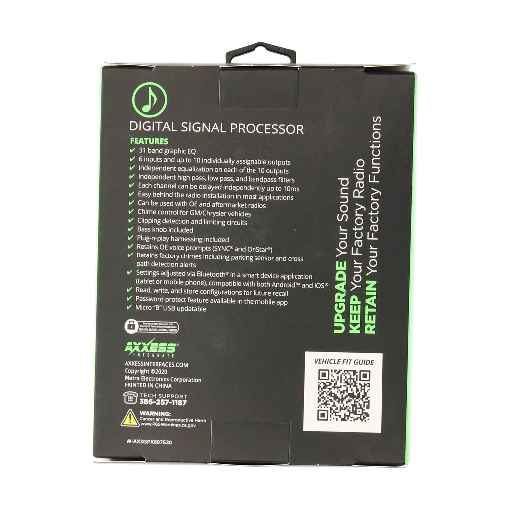Axxess AXDSPX-GM31 DSP Data Interface with Pre-wired Harness - FITS SELECT GM MODELS 2019-UP