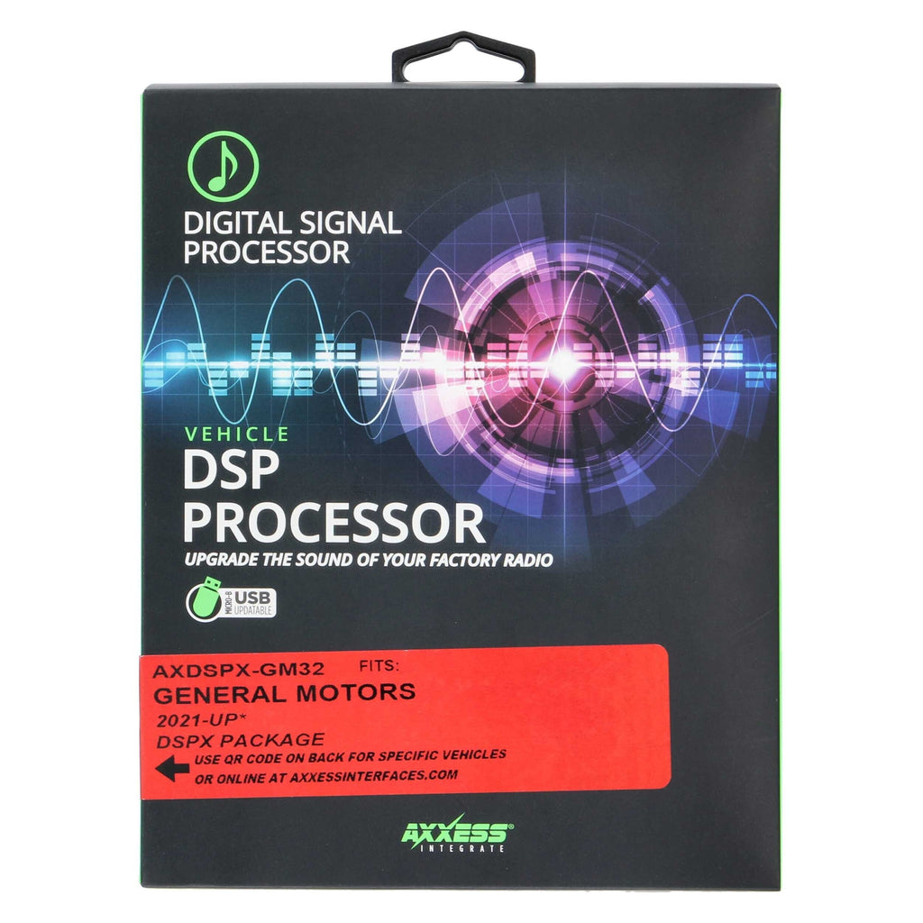Axxess AXDSPX-GM32 DSP Data Interface with Pre-wired Harness - Fits Select GM Models 2021-UP