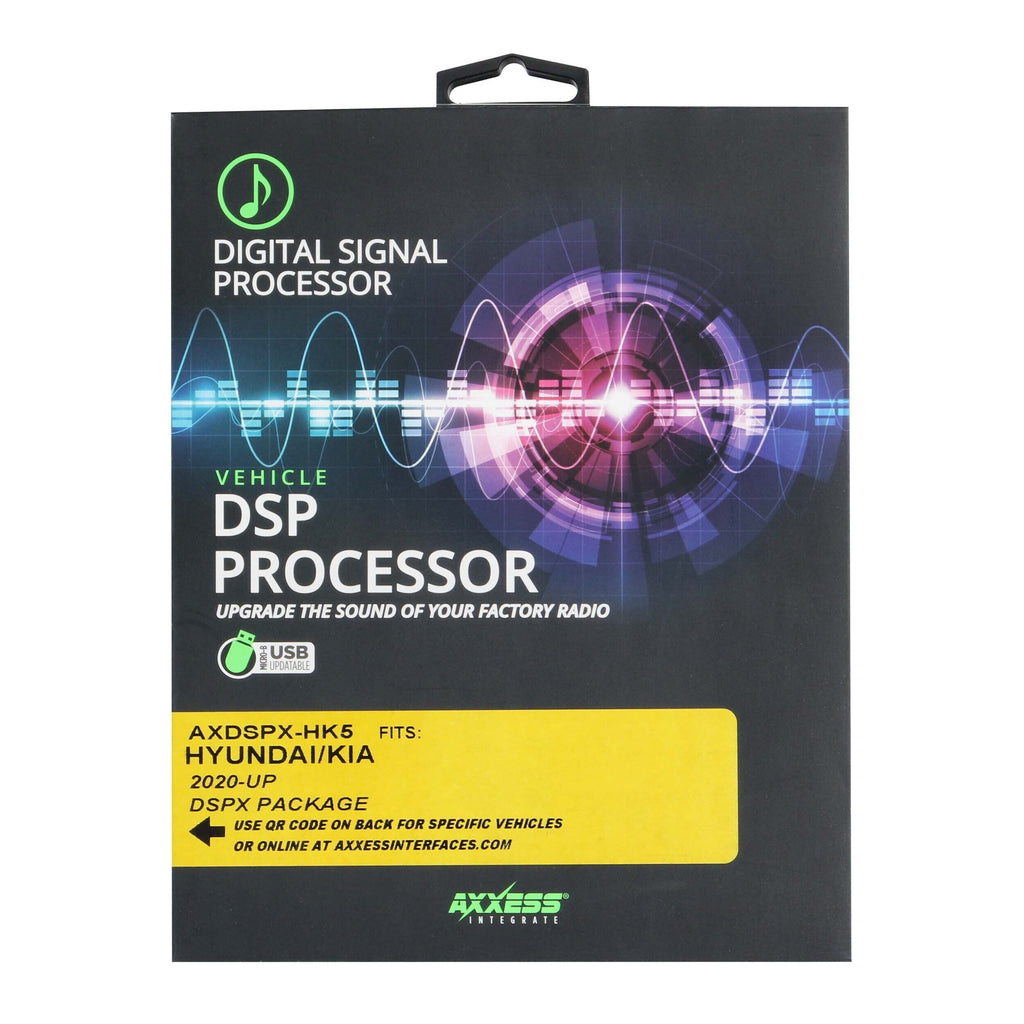 Axxess AXDSPX-HK5 DSP Data Interface with Amplifier Bypass Harness - Fits Select Hyundai/Kia Models 2020-UP