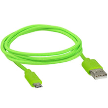 Load image into Gallery viewer, Axxess AXMROB-GN 3 Foot Replacement Micro B Cables - Green